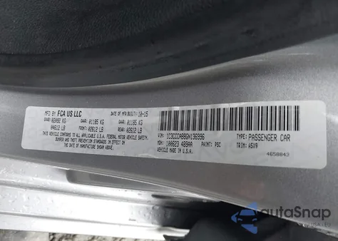 2022 Chrysler 200 Limited from USA, damaged, VIN 1C3CCCAB8GN136996